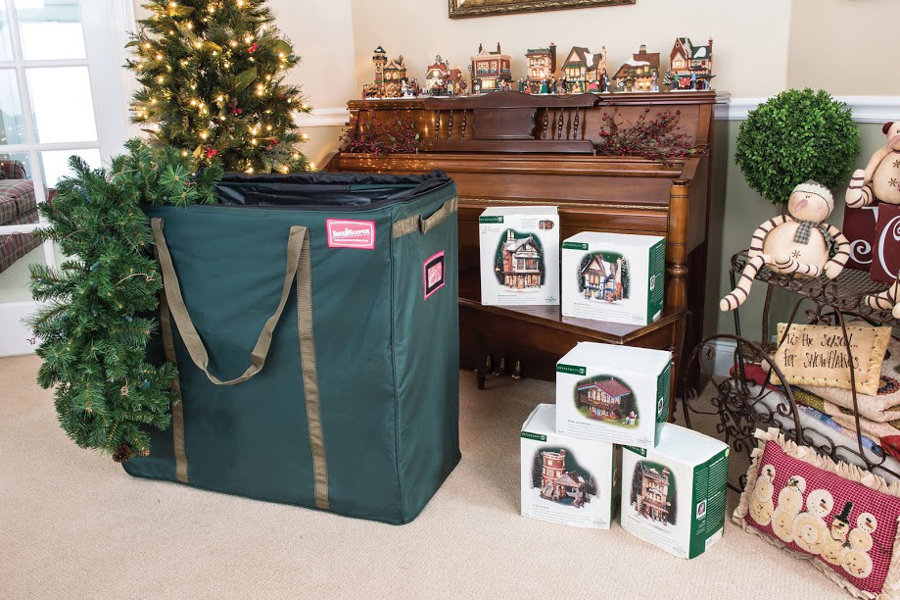 TreeKeeper Premium Christmas Village and Decor MultiUse Rolling